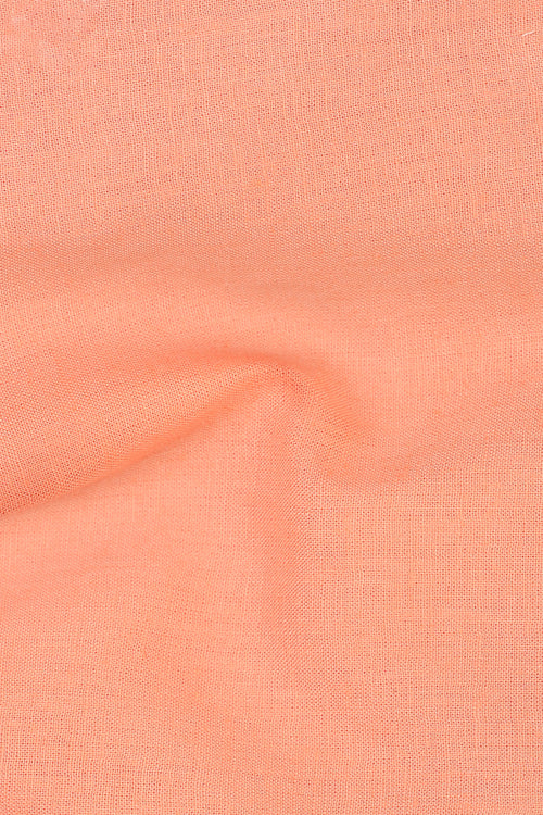 Blushing Peach Linen