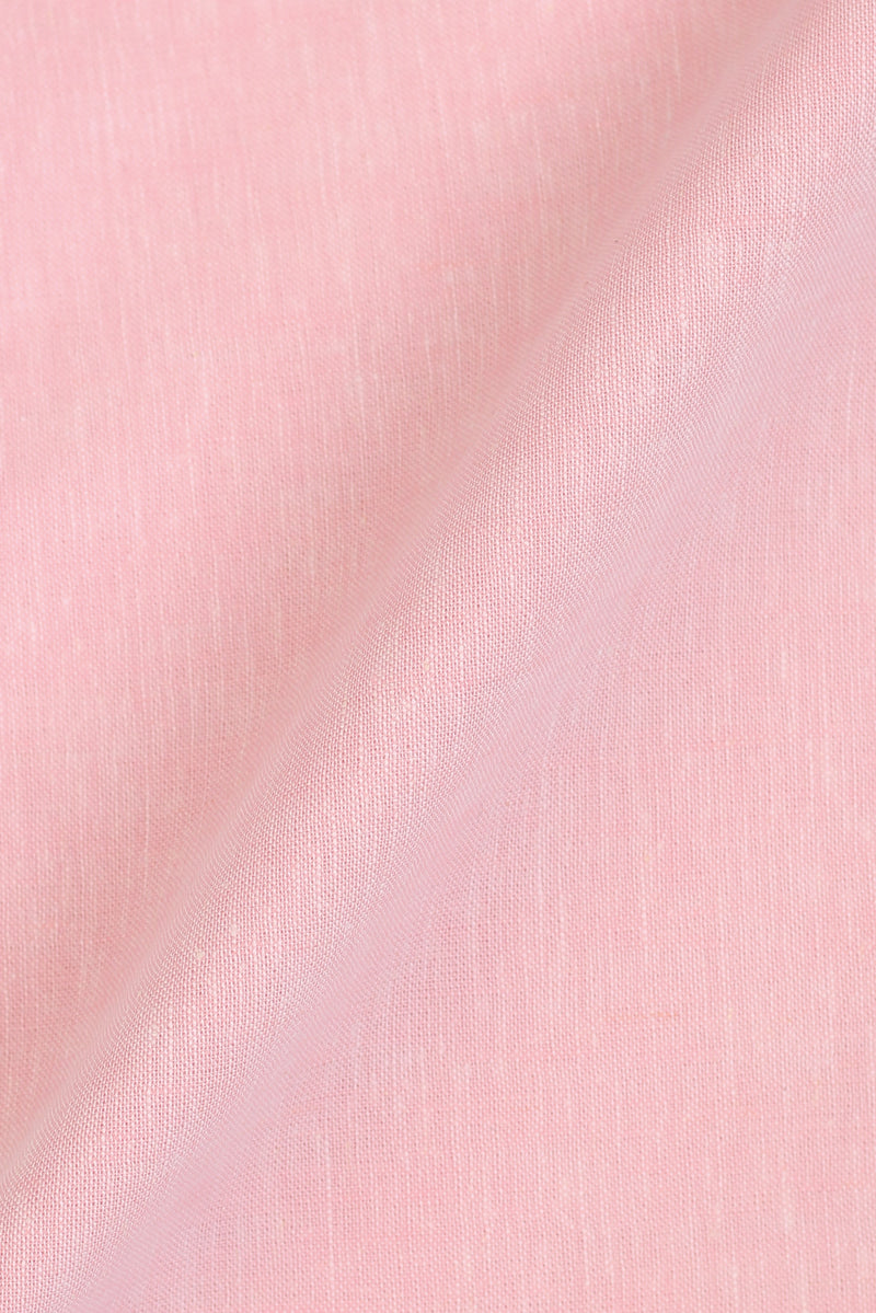 Soft Powder Pink Italian Linen