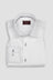 Egyptian White Twill Semi Spread Collar Shirt