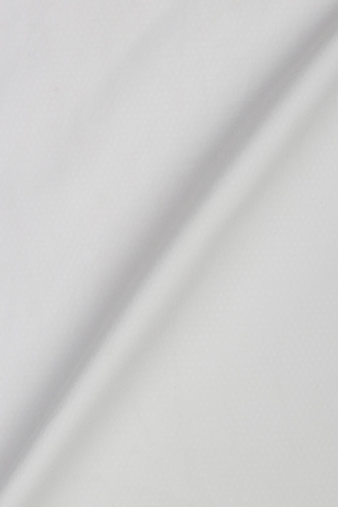 Egyptian White Self-Patterened Shirt