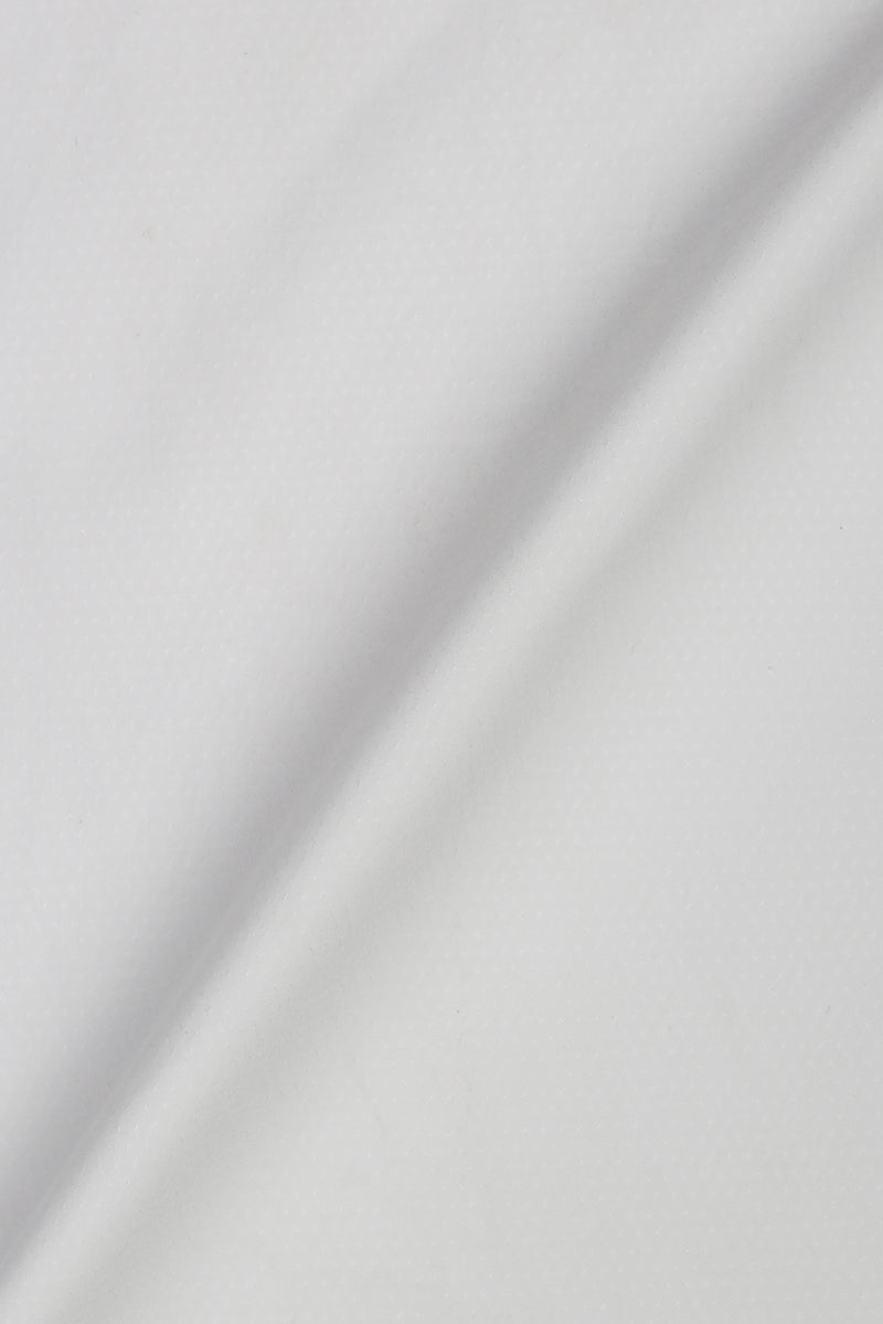 Egyptian White Self-Patterened Shirt