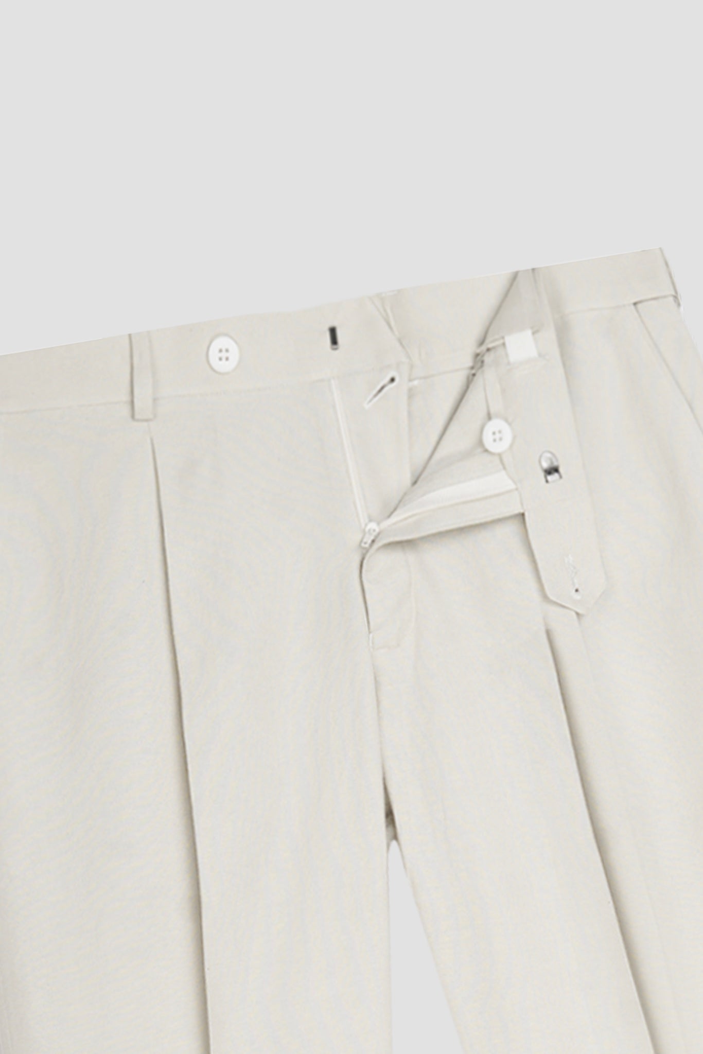 Cosmic Latte Linen Trousers
