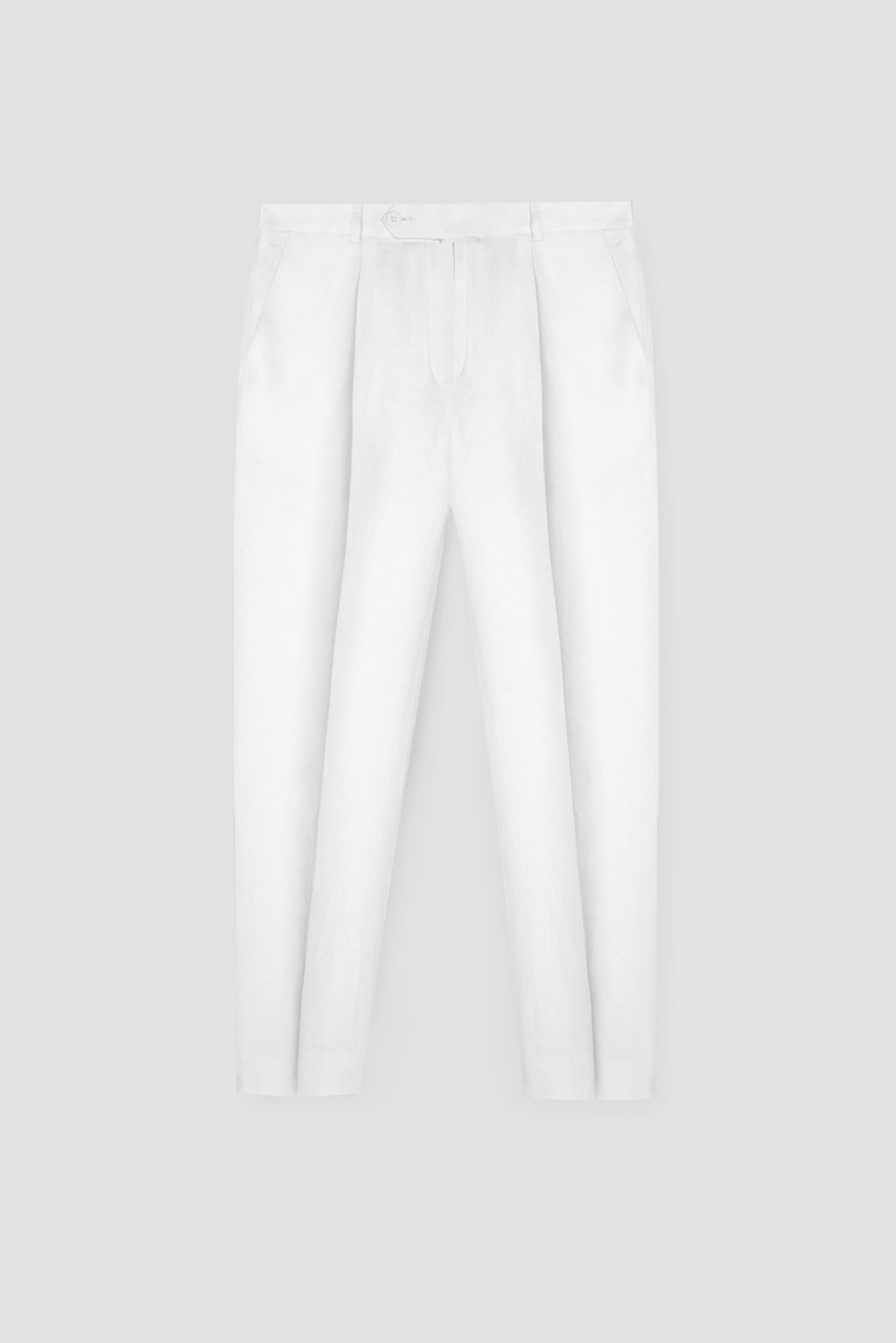 White Linen Trousers