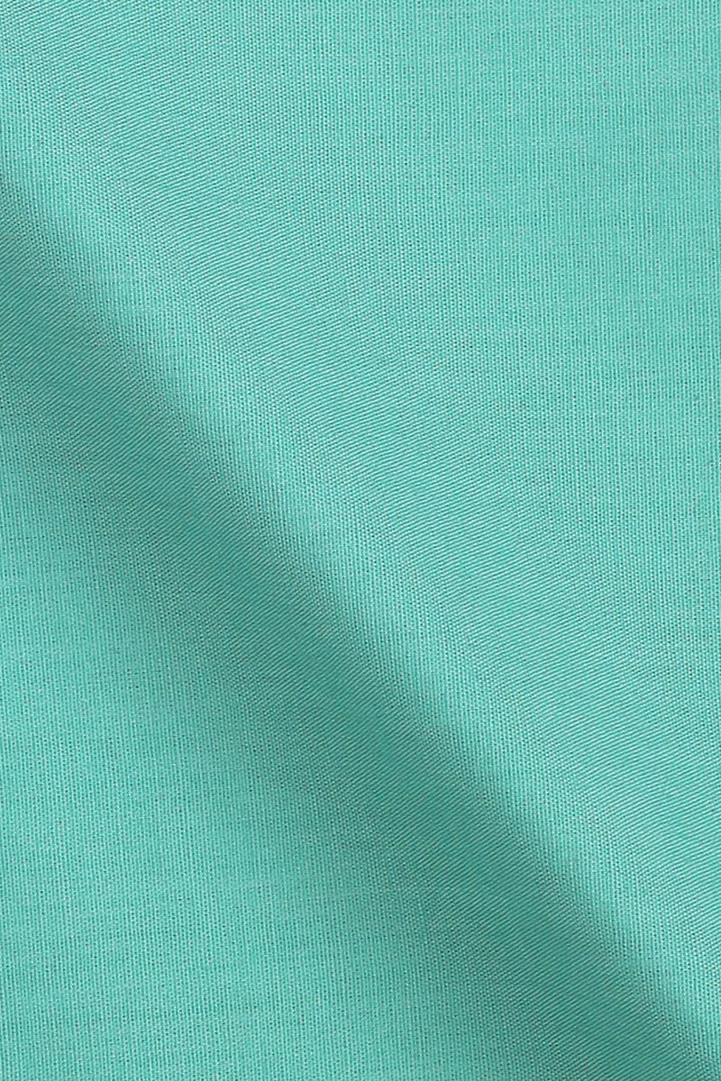 Aqua Green Poplin - Foberry Pakistan