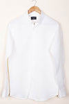Irish White Linen Shirt