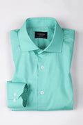 Aqua Green Poplin Shirt - Foberry Pakistan
